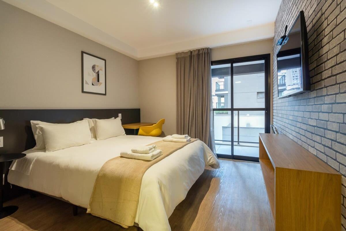 Apartamento Bhomy Pinheiros - Ao Lado Da Oscar Freire Mr 101a
